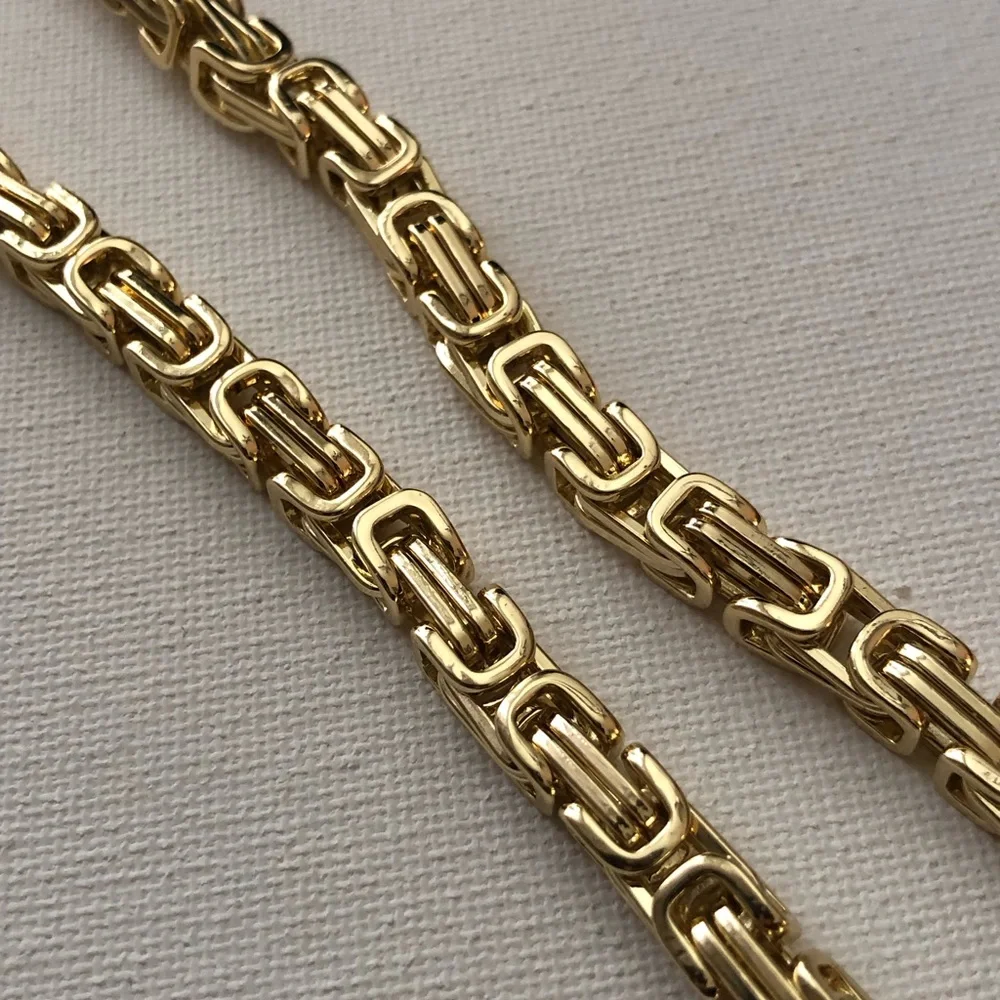 Gold Link Chain Necklace